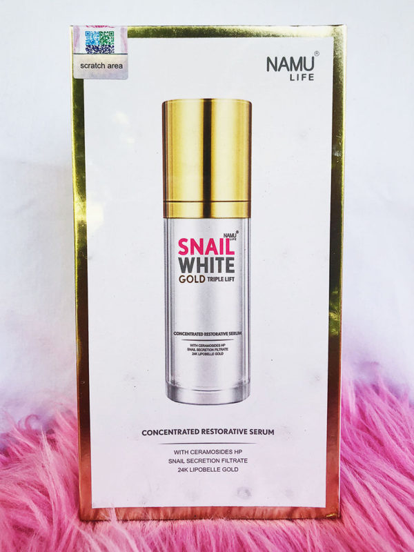 SNAILWHITE GOLD TRIPLE LIFT SERUM