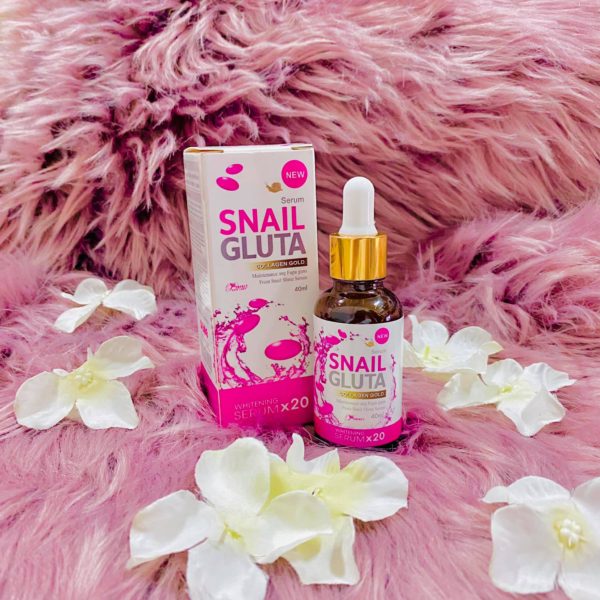 SNAIL GLUTA COLLAGEN OR X20 WHITENING SERUM 