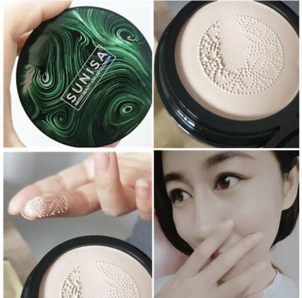 For SUNISA Mushroom Head Air Cushion CC Cream Moisturizing Foundation Z6D1 - Image 3